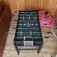 football table game foosball.
