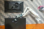 Two 24 Inch Monitors &amp; Dual Monitor Arm