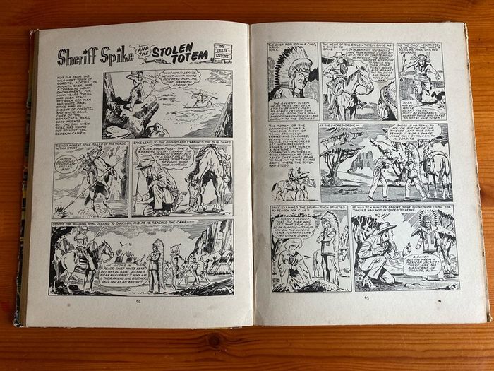 Comic: 'LION' annual 1955