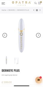 Brand new and sealed DERMIEYE PLUS Anti-ageing eye device cost 599 GBP - ideal Christmas gift
