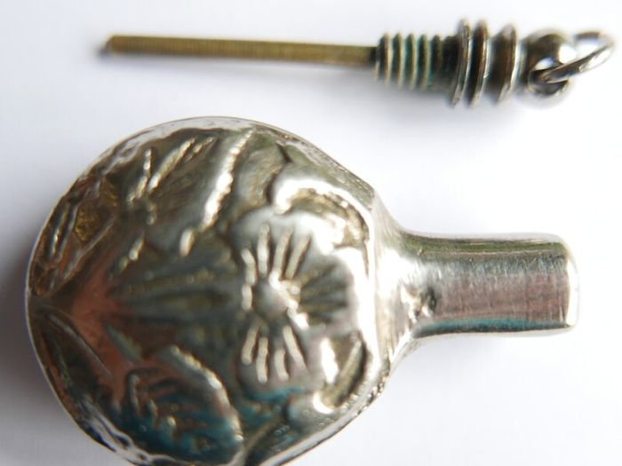 Vintage  Perfume Bottle Pendant