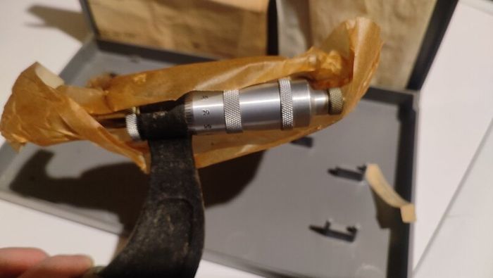 Vintage USSR Micrometer MK 100-125mm (0.01mm) - New Old Stock NOS