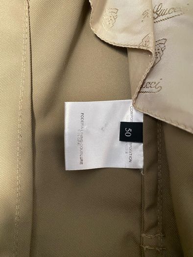Vintage GUCCI Belted Safari Jacket Size 50 (L) - Authentic Mens