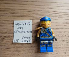 lego njo0775 jay crystalized, set ninjago 71774, 71775