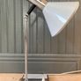 1960's Designed, Chrome & Teak Adjustable Desk Lamp Image 7