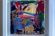 Irish Art Original Abstract Painting Vignette Styling Gem Eclectic Art Figurative Art