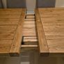 220cm-310cm Oak Extendable Dining Table Image 5