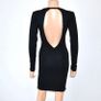 Black Dress Zara Knit Size: L Image 2