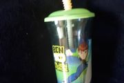 Ben Ben 10 Alien Force Drinking Cup &amp; Straw