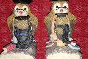 Owl Bookend Ornaments