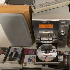 Sony Minidisc CMT-CP33MD Mini Hi-Fi System with Speakers