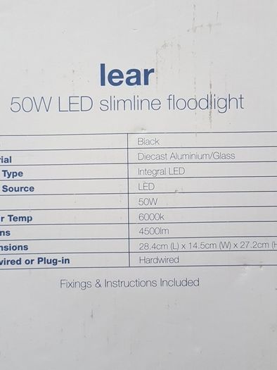 Floodlights 50w slim