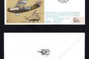 1973 Great Britain No 230 Squadron Royal Air Force 60th Anniversary of the formation of the Squadron Flight Cover from RAF Odiham via Westland Helicopter and Rolls-Royce Division to to Westland Heliport, London