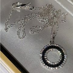 Vintage Harrods Sterling Silver Pendant/Chain