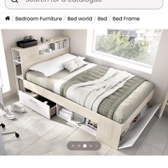 Beautiful Storage Bed (small double) 190 x 120cm)