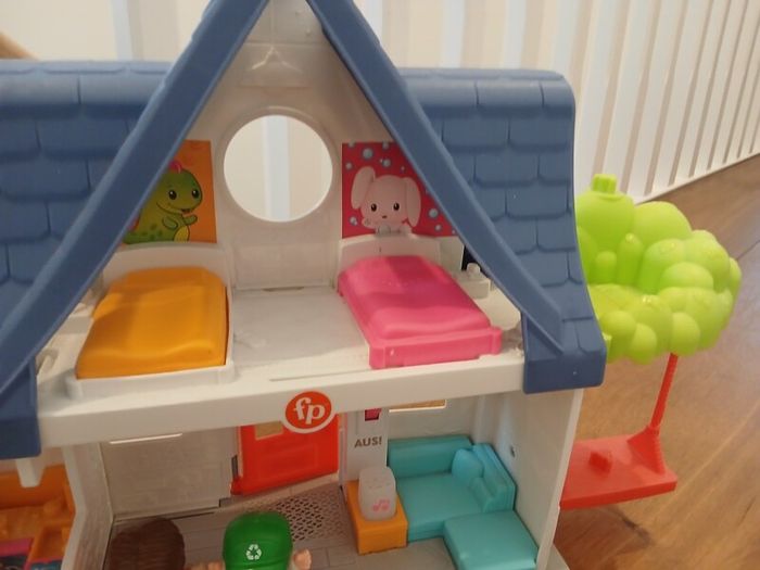 Fisher Price Doll House and pop up toy