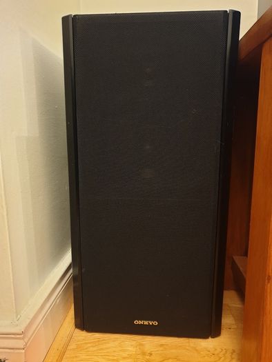 Onkyo TX-NR3009 With Onkyo speakers and speakers stands