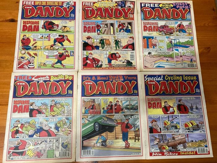 Comics: 'The Dandy' 2000,2001 and 2002 (54 numbers)