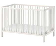 IKEA Gulliver Cot + Mattress + Mattress Protector +...