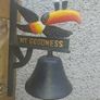 Guinness cast iron  bell Image 4