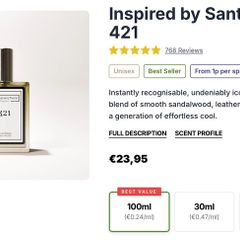 Inspired by Santal 33