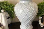 Paul Costello white ceramic Urn