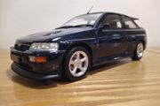 Ford Escort RS Cosworth 1992 Dark Blue Metallic RHD 1/18 New in Box