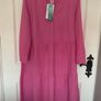dress Bnwt Cecil linen mix dress 3/4 sleeves tiered knee length small 10/12 Image 5
