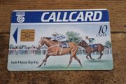 Ireland CallCard "Irish Horse Racing", used, 1991, 10 Units - free standard postage