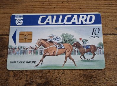 Ireland CallCard "Irish Horse Racing", used, 1991, 10 Units - free standard postage