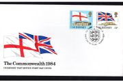 1984 Guernsey Links with Commonwealth Commemorative Stamps First Day Cover (FDC)