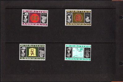 1971 Guernsey Decimal Currency Definitive Issue 5p, 6p, 7 1/2p & 9p Presentation Pack