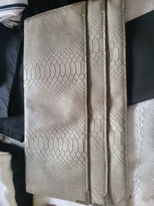 skin colour aniimal print bag