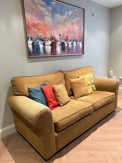 Wide Two Seater Sofa
