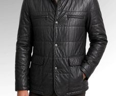 Corneliani ID Mens Padded Field Jacket Size L