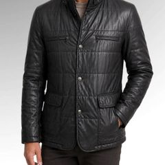 Corneliani ID Mens Padded Field Jacket Size L