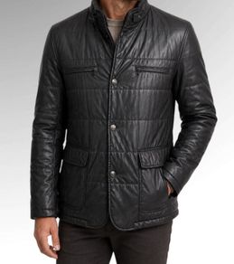 Corneliani ID Mens Padded Field Jacket Size L