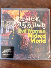 Black Sabbath - Evil Woman / Wicked World  (RSD, Picture Disc, Misprint)