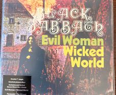 Black Sabbath - Evil Woman / Wicked World  (RSD, Picture Disc, Misprint)