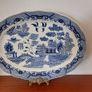Beautiful Large Willow Pattern Turkey Platter, Made in Japan, Would Hold a Whopper Turkey! Image 2