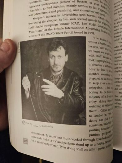 Gift Of The Gag. The Explosion In Irish Comedy. By Stephen Dixon And Deirdre Flavey. First Edition Large Volume Paperback In Good Condition.  See Photos For Same.