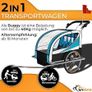 2-in-1 Child Bicycle Trailer & Jogger Stroller for 1-2 Children Image 5