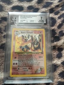 Pokemon Blaine's Charizard Beckett 7