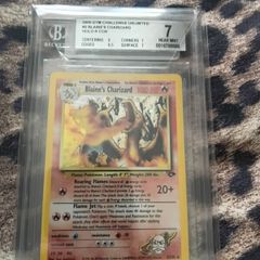 Pokemon Blaine's Charizard Beckett 7