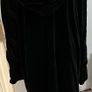 Vintage four seasons black velvet coat Image 5