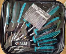 Chrome Vanadium Steel 10 Pcs Socket Screwdriver Hex Key Spanner Nut Driver Professional Repair Tool Kit