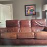 Leather couch Image 2