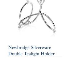 Newbridge Silver Tulip Tea Light Holder