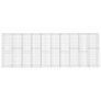 Gabion Wall with Cover Galvanised Steel 600x50x200 cm Image 2