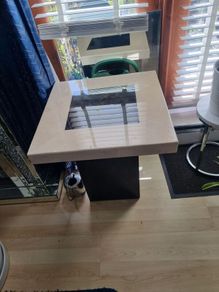marble side table